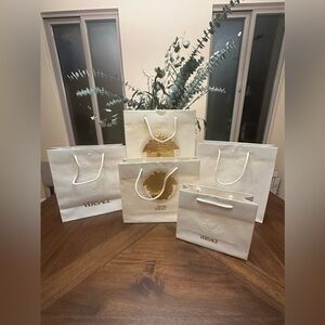 Versace set of 5 shopping bags